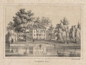 St. Mary's Hall, 1850
