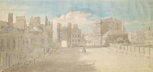 Whitehall, Holbein Gate og Banqueting House til høyre