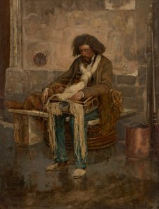 Den blinde mannen i Paris av Thomas Satterwhite Noble