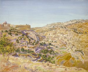 Utsikt over Jerusalem, 1854