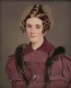 Portrett av en dame, ca. 1835. av Thomas Seir Cummings