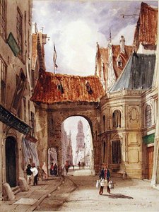 St. Charles Borromeos kirke i Antwerpen av Thomas Shotter Boys