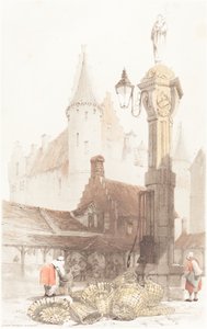 Fiskemarkedet, Antwerpen av Thomas Shotter Boys