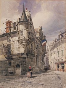 Hotel de Sens, rue du Figuier av Thomas Shotter Boys