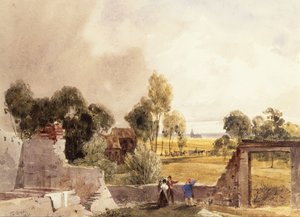 Hougoumont, Waterloo av Thomas Shotter Boys