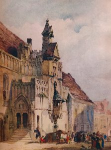 Rådhuset, St Omer, 1867 av Thomas Shotter Boys