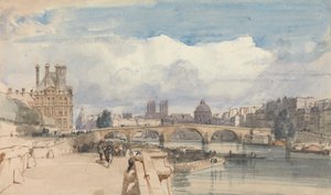 Pont Royal, Paris av Thomas Shotter Boys