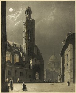 St. Etienne du Mont og Pantheon, Paris av Thomas Shotter Boys