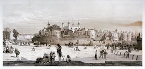 Tower of London, 1842 av Thomas Shotter Boys