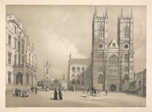 Westminster Abbey, Hospital &c. av Thomas Shotter Boys