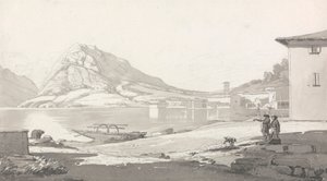 Byen og Luganosjøen