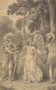 En av seks illustrasjoner til Fenelons "The Adventures of Telemachus son of Ulysses" av Thomas Stothard
