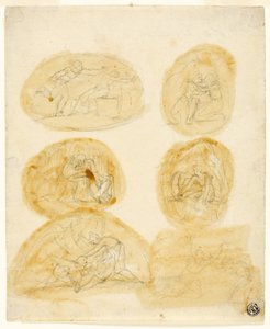 Seks vignetter av Thomas Stothard
