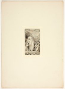 Studie til en plansje fra Oppgaven av Thomas Stothard