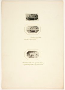 Studie til en plansje fra Oppgaven av Thomas Stothard