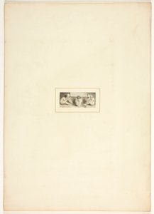 Studie til en plate fra Oppgaven av Thomas Stothard