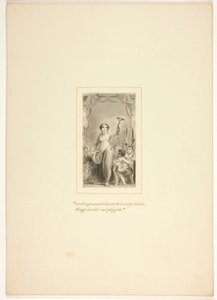 Studie til en plansje fra Oppgaven av Thomas Stothard
