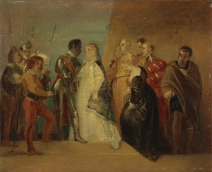 The Return of Othello, 'Othello', Act II, Scene II av Thomas Stothard
