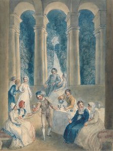 Den tiende dag av Decameron av Thomas Stothard