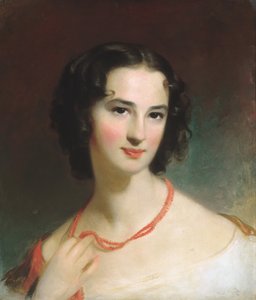 Mrs. James Montgomery, Jr., ca. 1845. av Thomas Sully
