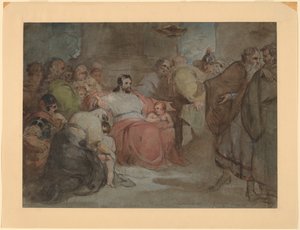 Lide de små barna av Thomas Sully