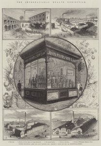 Den internasjonale helseutstillingen, tinnede proviant, hær- og marinerasjoner, etc, Messers J Moir and Son, 148, Leadenhall-Street
