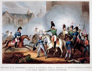 De allierte befalene i Leipzig, 1813-1815 av Thomas Sutherland