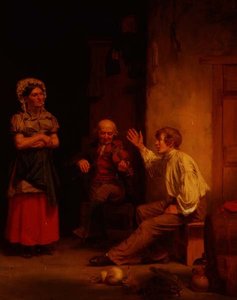 Glade hyttefolk