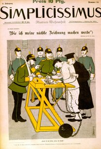 Sensur av tysk presse av Thomas Theodor Heine