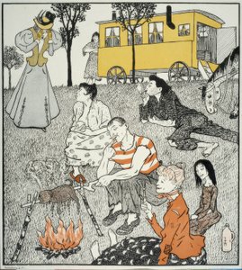 Et gjensyn. / Å Puzzi, jeg må finne deg som dette! av Thomas Theodor Heine