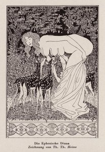 Efesiske Diana (litho)