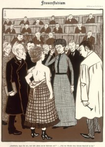 Kvinnestudier av Thomas Theodor Heine
