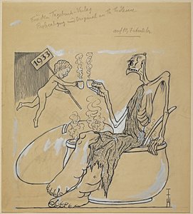 Godt nytt år 1933 av Thomas Theodor Heine