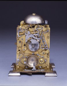 Miniatyr slående brakett ur, nr.222, ca.1695