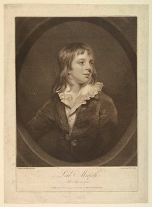 Portrett av George Howard, sjette jarl av Carlisle, Viscount Morpeth