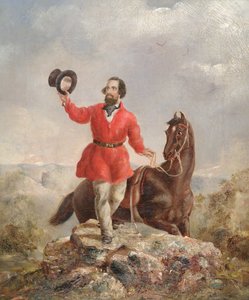 Mr EH Hargraves, gulloppdageren av Australia, 1851 av Thomas Tyrwhitt Balcombe