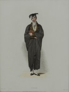 Scholar, gravert av J. Agar, publisert i R. Ackermanns 