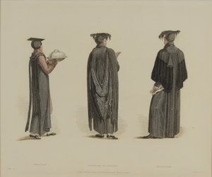 Servitor, Bachelor of Divinity, Collector, gravert av J. Agar, publisert i R. Ackermanns 