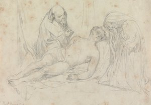 The Death of - satt av William Etty RA av Thomas Uwins