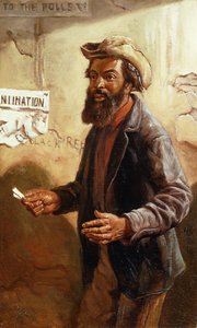 Hans første stemme, 1868, 1868 av Thomas Waterman Wood