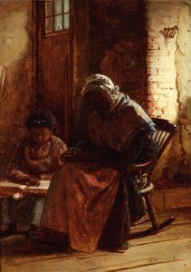 Søndag morgen, ca. 1877.