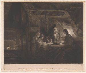Jupiter og Merkur i huset til Filemon og Baucis