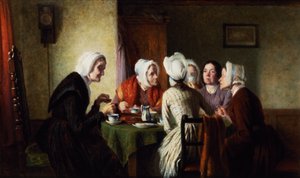 Village Gossips (olje)