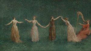 Sommer av Thomas Wilmer Dewing