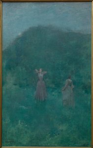 Sommeren, 1893 av Thomas Wilmer Dewing