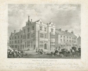 Hanley - Distriktsbank: litografi, nd [?1833] (trykk) av Thomas Witlam Atkinson