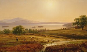 Morgen ved Lago Maggiore, 1860