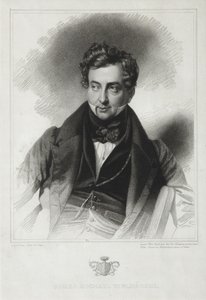 Portrett av grev Mikhail Yurievich Vilegorsky 1788-1856, tidlig på 1830-tallet