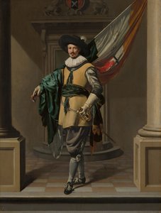 Portrett av Loef Vredericx som fenrik av Thomas de Keyser