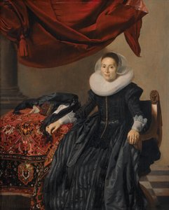Portrett av en ung kvinne av Thomas de Keyser